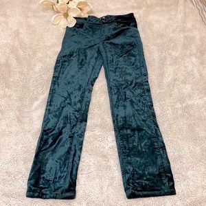 PAIGE Jacqueline Straight Leg Velvet Jeans